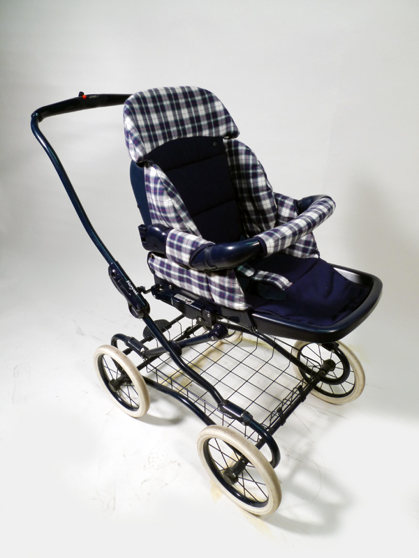 0017 carrito bebe cuco-silla.posibilidad cuco a mano166x43x90 (36eu.) 1u